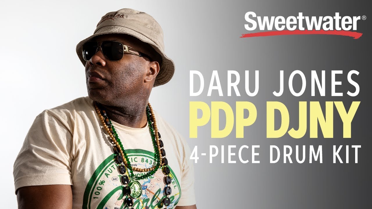 Daru Jones Demos His Signature Daru Jones New Yorker PDP Drum Kit