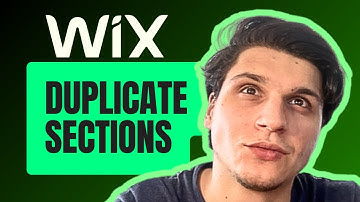How Can I Duplicate Sections On Wix Website Builder