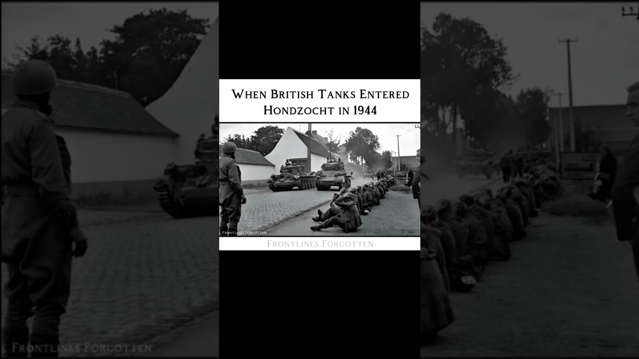 When The British Entered Hondzocht, 1944