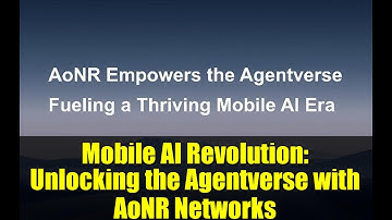 Mobile AI Revolution: Unlocking the Agentverse with AoNR Networks
