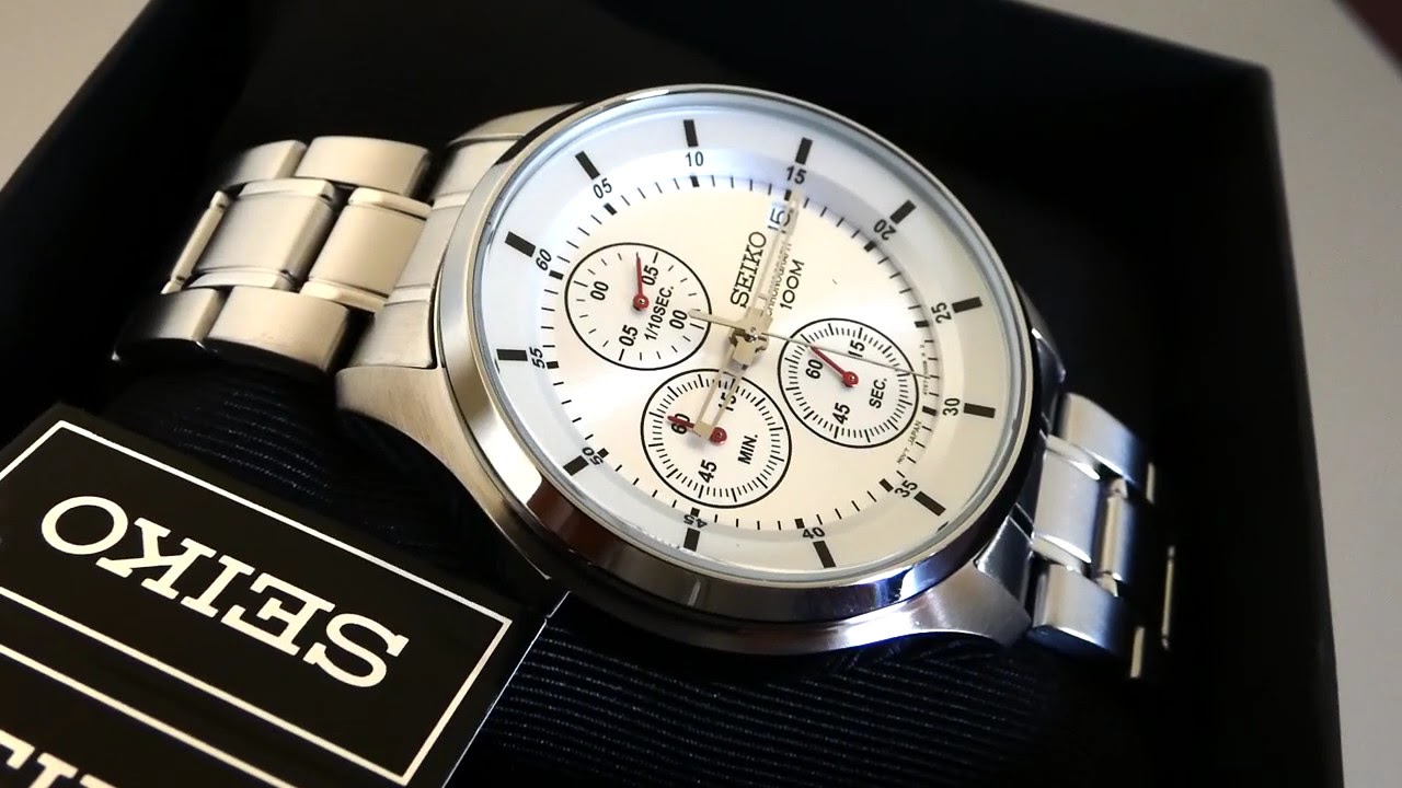 Seiko Chronograph SKS535 43mm | Relojería 1S - YouTube