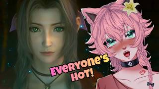I'M NOT GOING TO SURVIVE THIS GAME! 😳💦 Final Fantasy 7 REMAKE Reactions! [ pt. 1 ]