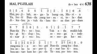Download lagu Hai, Pujilah || Puji Syukur No. 638 || Lagu Rohani Katolik