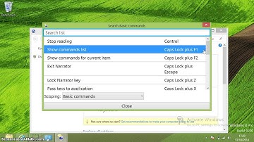 Assistive Technology Windows 8: Narrator (Free Screen Reader)