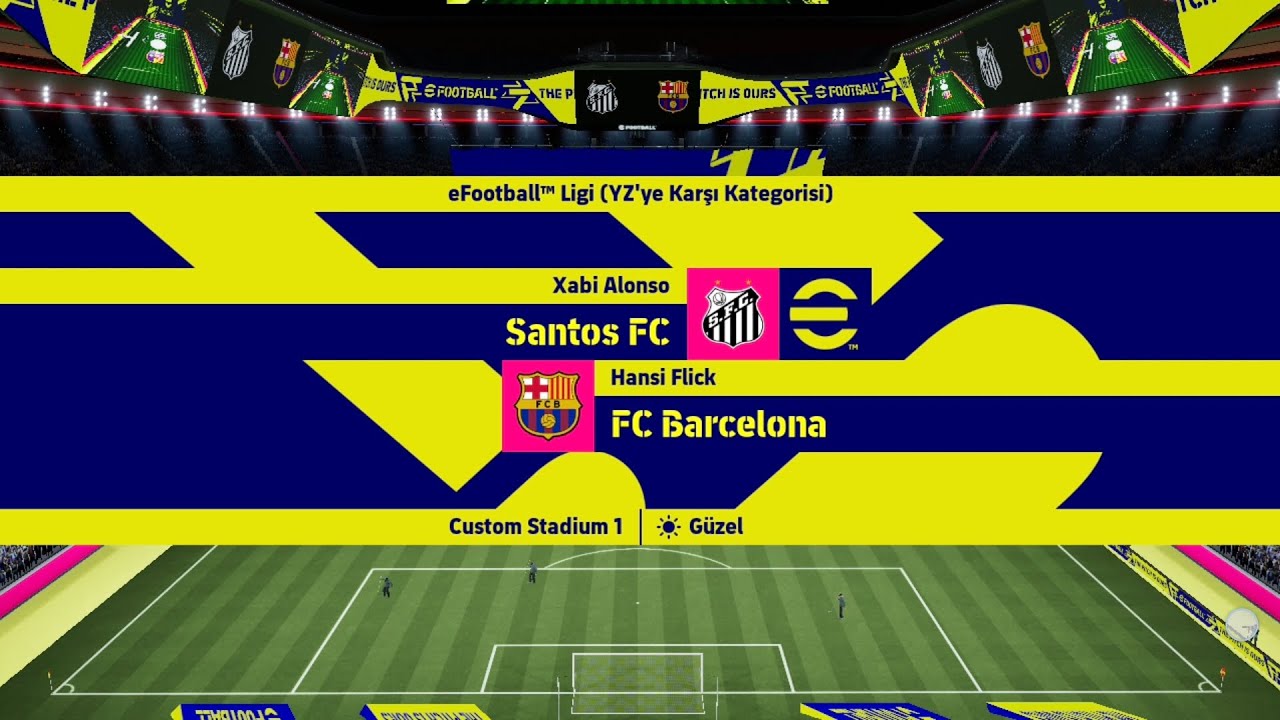 Barselona VS Santos #barselona #efootball 