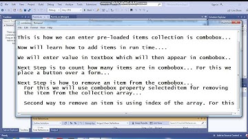 Combobox Part#2 Removing & Sorting
