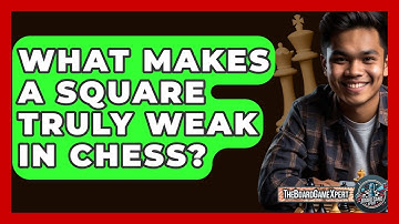 What Makes A Square Truly Weak In Chess? - The Board Game Xpert