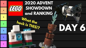 DAY 6: LEGO 2020 Advent Calendar SHOWDOWN! - Ranking Each Build