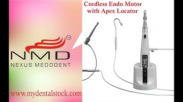 Cordless Endomotor with Builtin Apex Locator by Nexus Medodent(NMD)