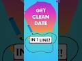 Get Clean Dates in JavaScript – No Time, No Mess 📅