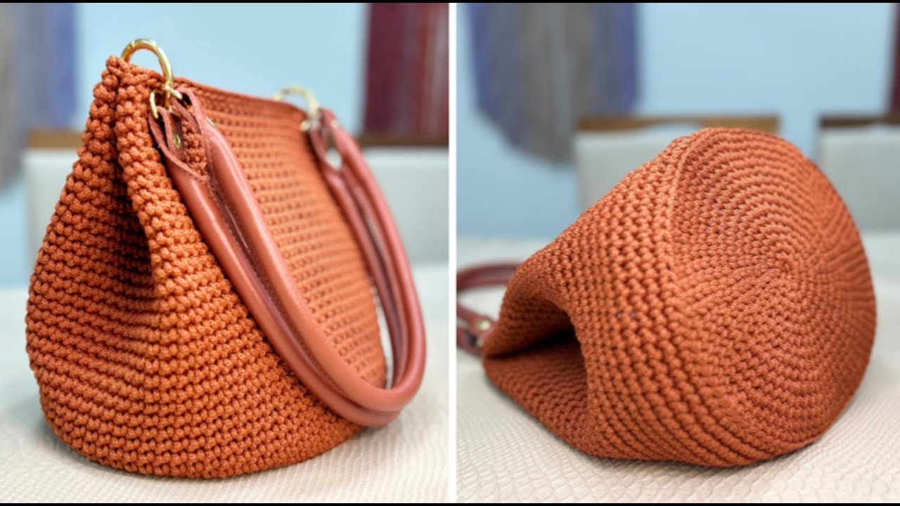 BOLSA DE CROCHÊ - bem grande e fácil de fazer!