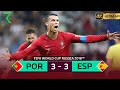 Cr7 played his most legendary match in the world cups with hat trick and stopped the internet