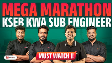 🔥 MEGA MARATHON | SUB ENGINEER | GRADE 1 | KSEB | KWA |