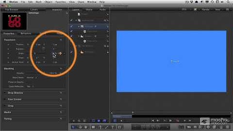Motion 5 401: Creating 3D Text Fly Bys - 4 The Opening Logo