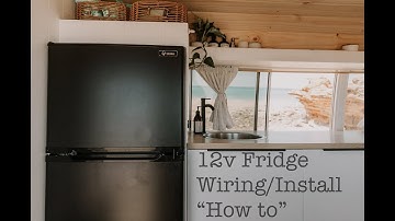 12v Fridge  Wiring and Install Video