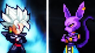 Beerus vs Baby Vegito Black