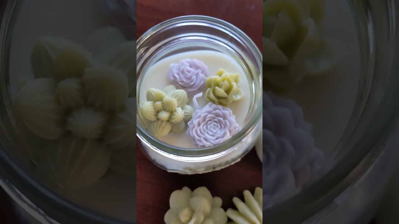 Dry Flowers Essential Oil Blend Soy Wax Candles! Smells SOOO GOOD! 