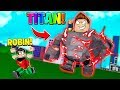 Nos CONVERTIMOS en el TITAN MAS FUERTE de JOVENES TITANES en ACCION en ROBLOX !!