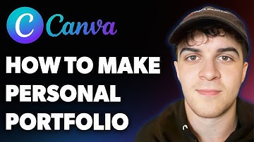 How to Make a Personal Portfolio Using Canva for Beginners (Full 2025 Guide)
