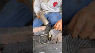 Seni potong terbaru pandai besi #blacksmithing #kerajinanbesi #handmade