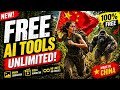 China Just Released FREE AI Tools (Unlimited Image &amp; Video Generator)