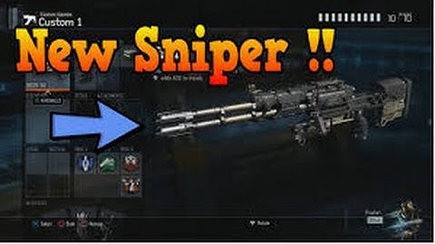 Call of Duty Black Ops 3 New DBSR-50 gameplay