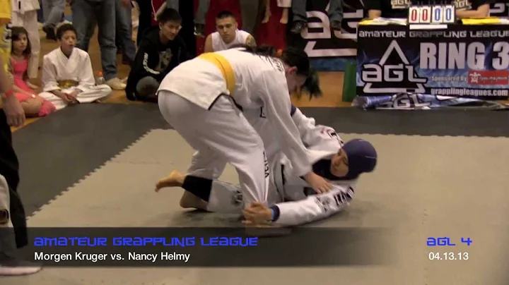 AGL 4 Amateur Grappling League - Nancy Helmy vs Mo...