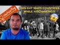 Mapping countries while hitchhiking - How to change your life by travelling (Couchsurfing Talk #35)
