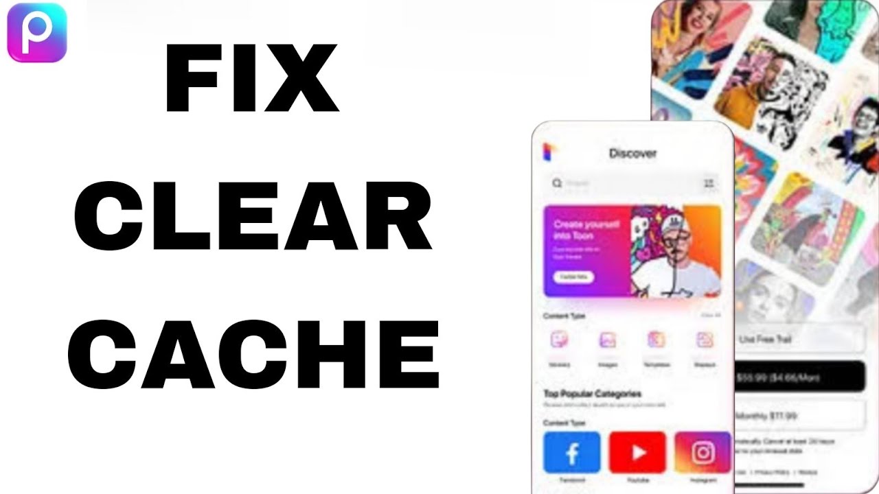 Как исправить проблему с очисткой кэша в приложении Picsart | Пошаговая инструкция