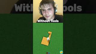 How it feels to build a boat without tools 😍🥺 #roblox #viral