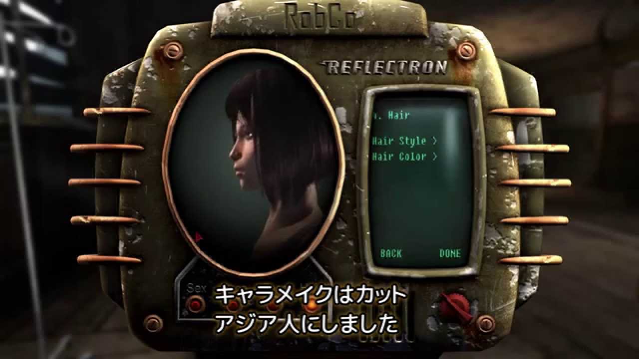 Fallout New Vegas 字幕プレイ 1 キャラメイク Youtube