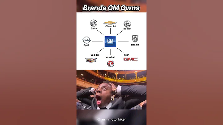 Brands General Motors Own! #gm #chevrolet #gmc #cadillac #opel #shorts #shortvideo