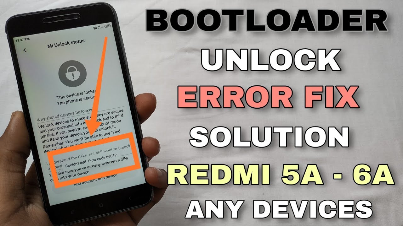Redmi Note 7 Pro Unlock Bootloader Unofficial
