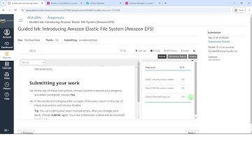 Guided lab Introducing Amazon Elastic File System(EFS) || Module 5 Adding a Compute Layer Using EC2