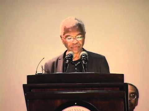 WEB Dubois Lecture: Dr. Mary Frances Berry