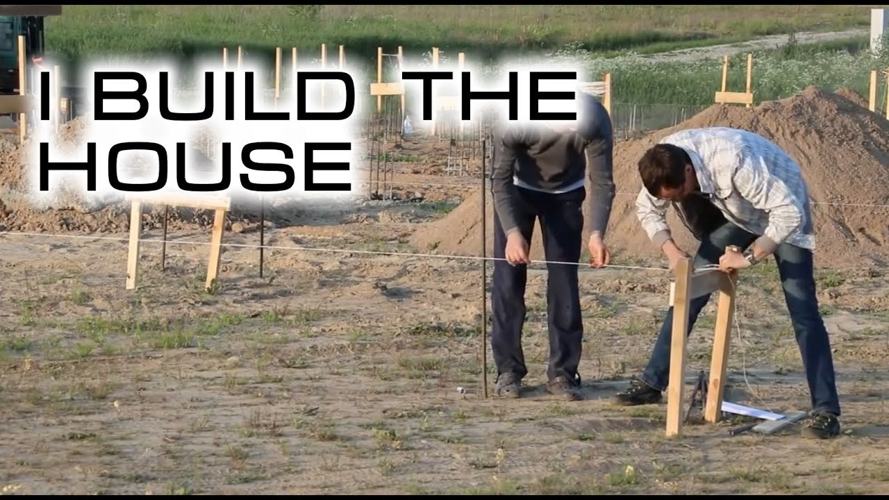 I build the house by myself. How to DIY. step by step YouTube