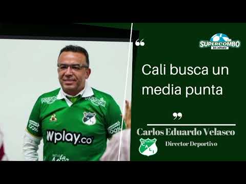 CALI BUSCA UN MEDIA PUNTA.CARLOS EDUARDO VELASCO, DIRECTOR DEPORTIVO.