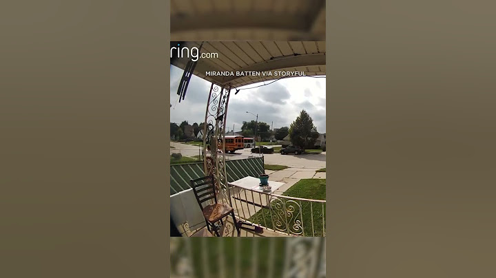 Doorbell cam captures moment school bus flips after crashing into bus