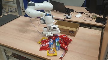 Robotic Imitation Learning - Manipulation / Picking / Packing of Food Items 1