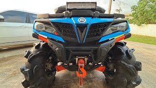 🔥CFMOTO CForce 800XC LED Light Bar Install (Custom + Clean Setup!) Part 1...