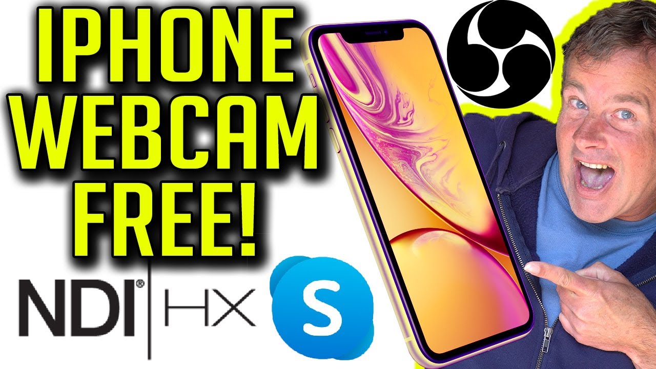 ⁣How to use your Iphone as a webcam for OBS live streaming  FREE!