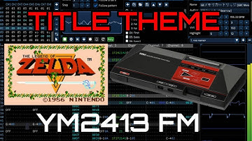 [Furnace] The Legend of Zelda Title Theme Master System FM Remix [YM2413]