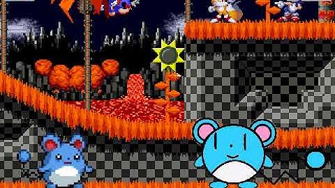 MUGEN Bashing two bad Marill characters that pgrsmagen111 made