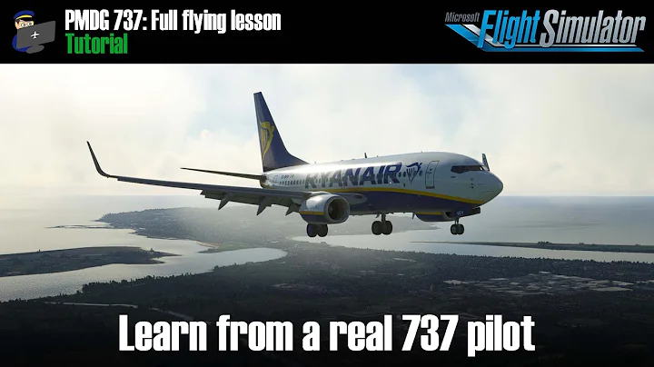 MSFS | TUTORIAL: PMDG Boeing 737 with a Real World Pilot | Full Flight Lesson | Stansted to Dublin