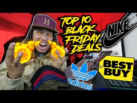TOP 10 BLACK FRIDAY STEALS AND DEALS FOR SNEAKERS, CLOTHING, AND TECH 2017