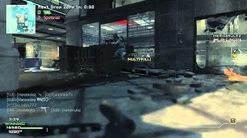 MW3 Triple/multikill with every gun: P90