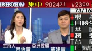 股期龍哥 MOD57台寰宇財經台—台股線上2016/8/4