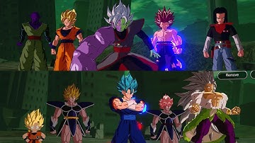 Team Zamasu VS Team Vegito (CPU VS CPU) - Dragon Ball Sparking! Zero Mods