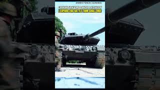 German Leopard 2A6 Battle Tank Challenge #shorts