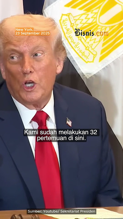 Trump Praises Prabowo's UN General Assembly Speech: 'You Did a Great Job!'